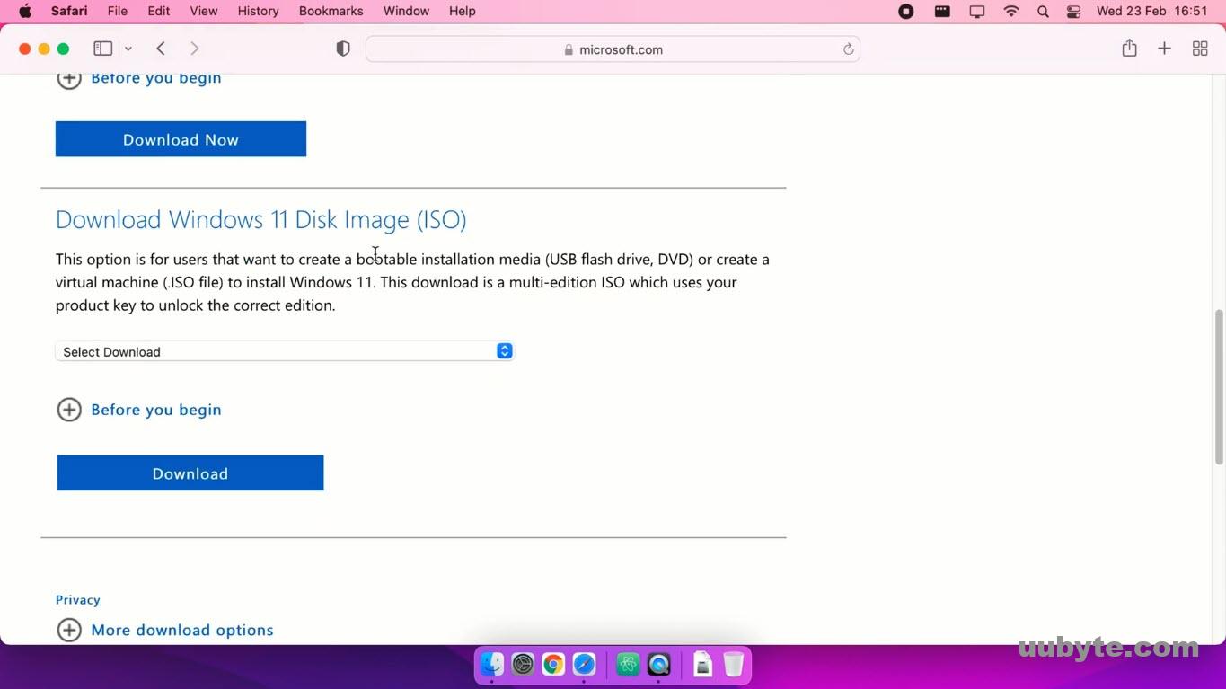 windows 11 bootable iso mac
