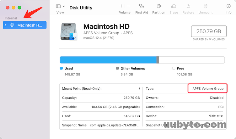 disk utility