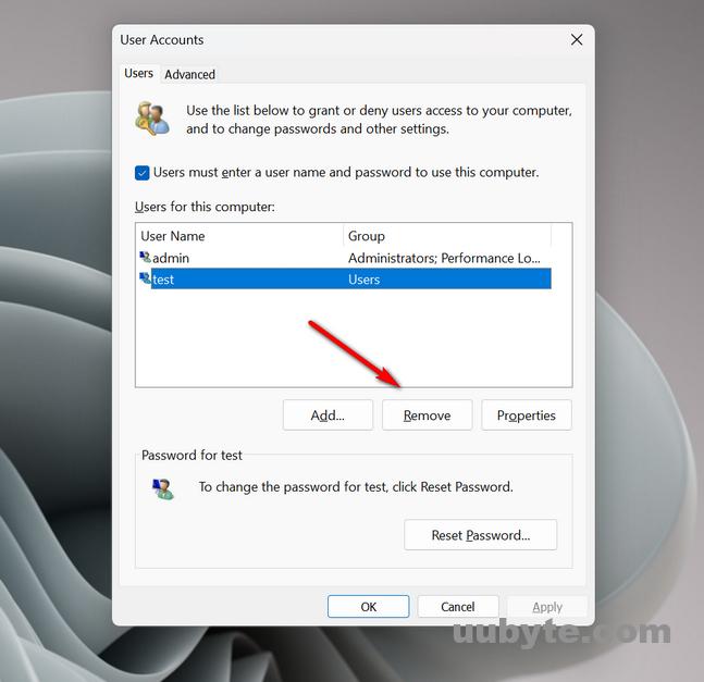 How to Remove a User Account from Windows 11
