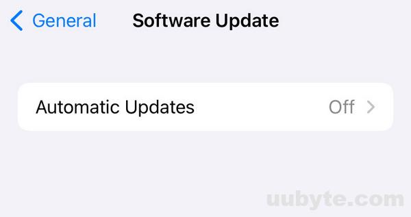 software update iphone