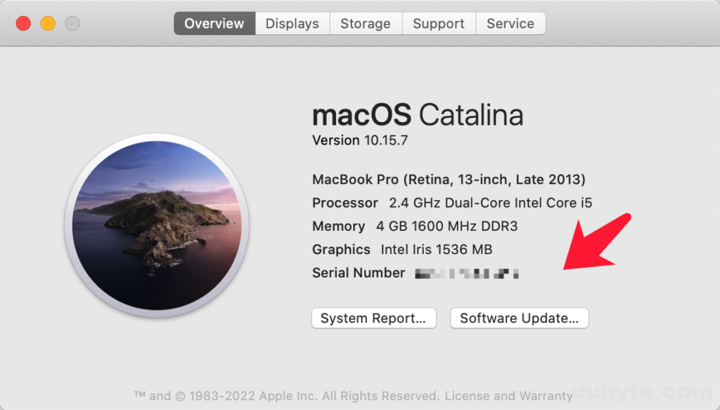 software update mac