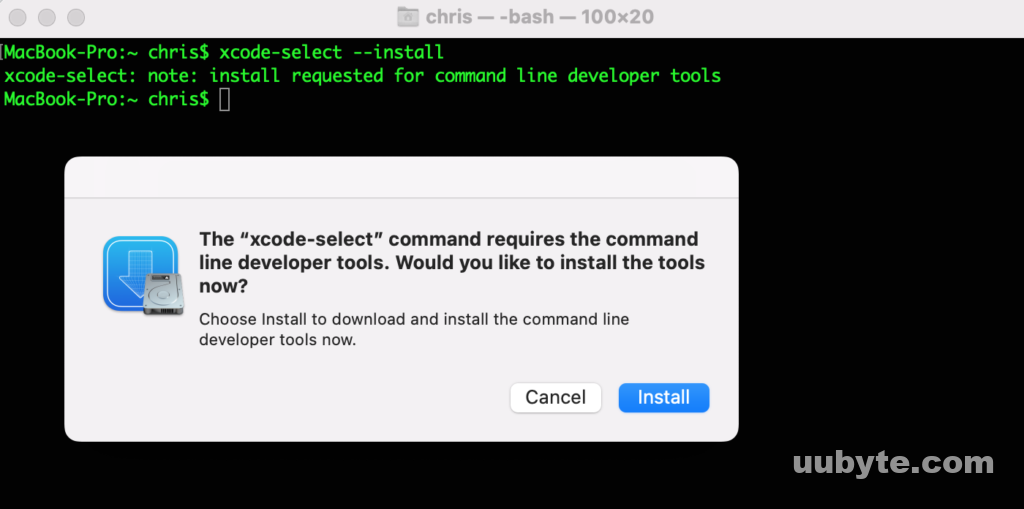 xcode select