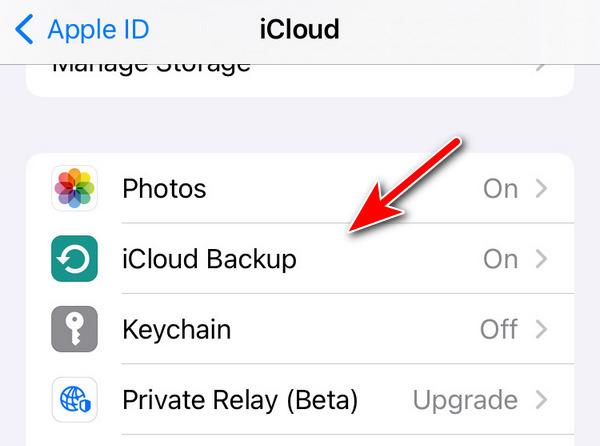 restore iphone from icloud backup