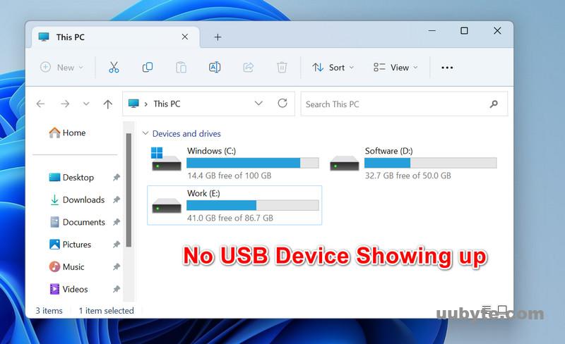 How to Fix USB Device Not Recognized or Showing up in Windows 11