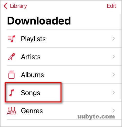 apple music songs