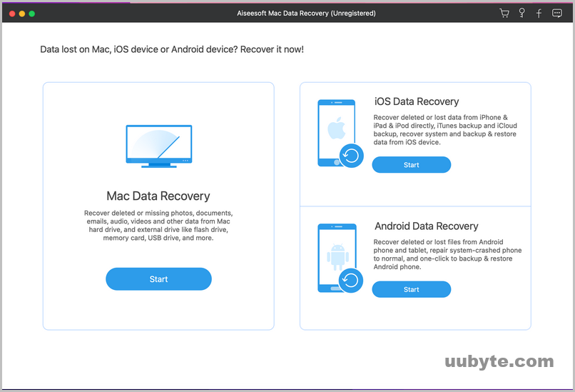 aiseesoft mac data recovery