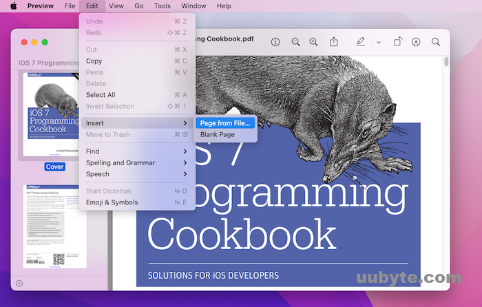 combine pdfs on mac with preview