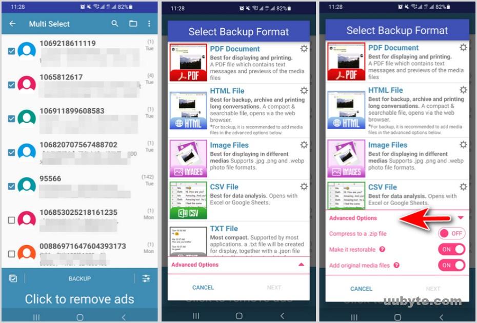 history to text messages sm backup print