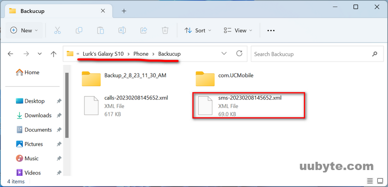 history to text messages sms backup restore location