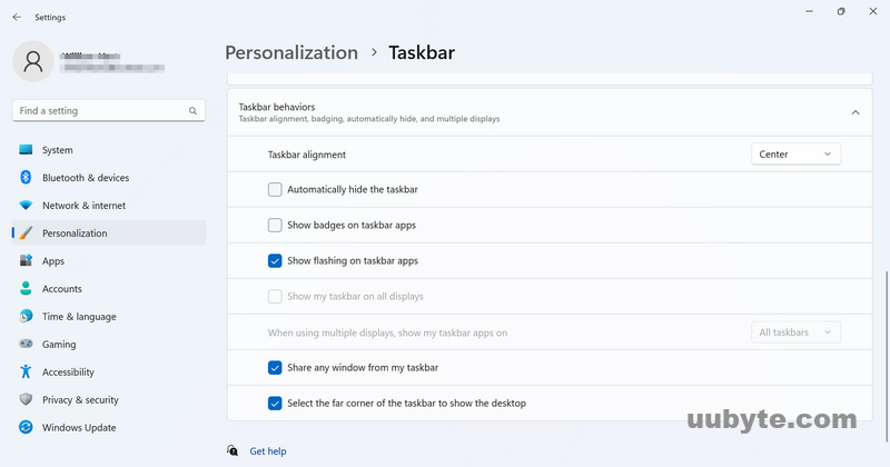 windows 11 taskbar behavior