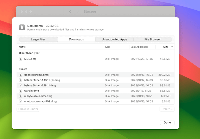 download files mac sonoma