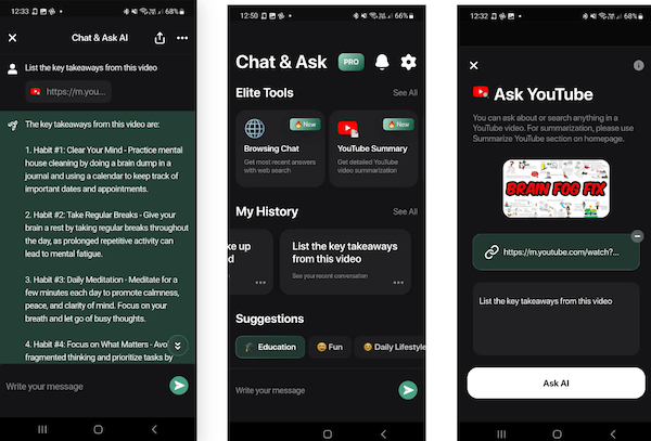 ask ai chat app