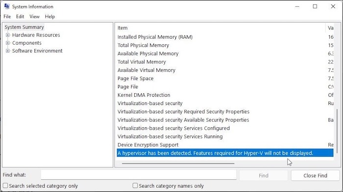 check hyper-v windows 11