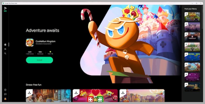 Will you play Google Play games on your Windows PC?