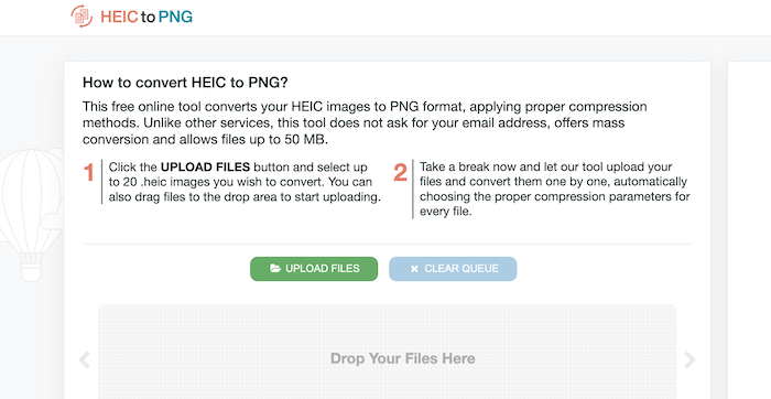 heic2png online service 