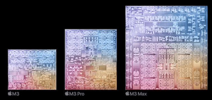 m3 chip size