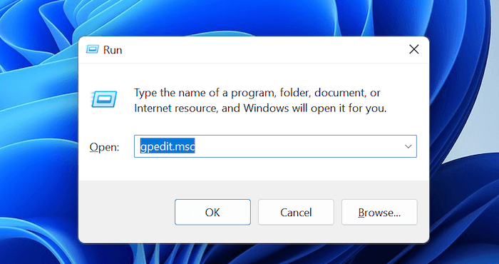 open group policy editor