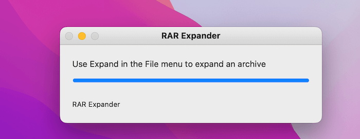 rar expander mac