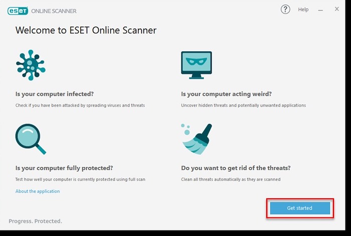 eset online scanner