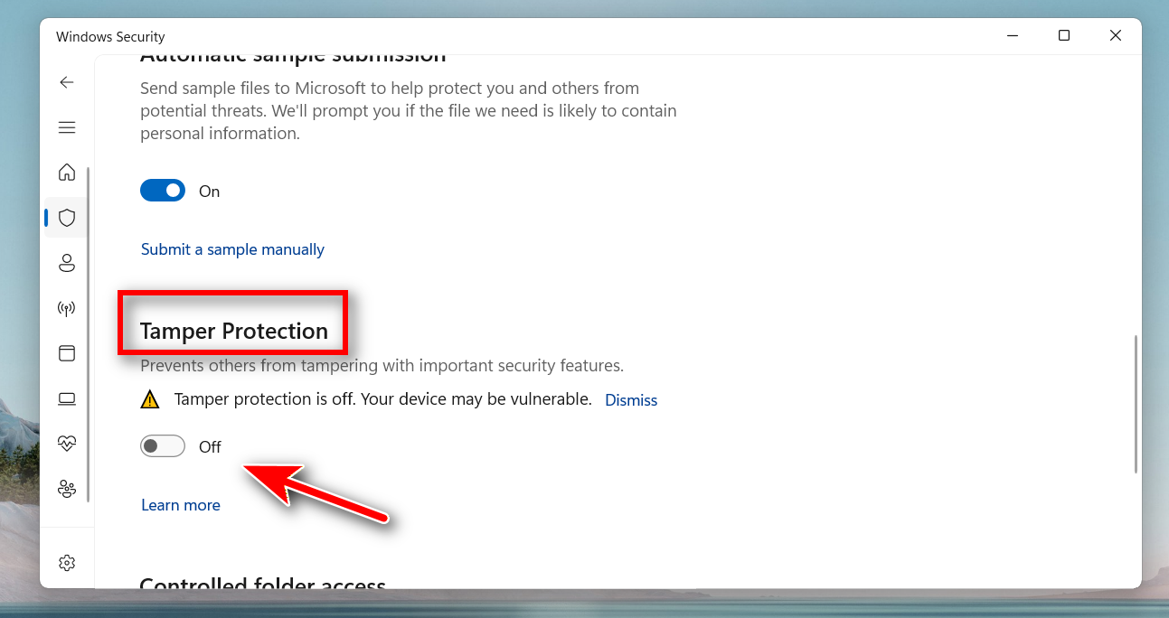 How to Permenently Disable Windows Defender on Windows 11/10