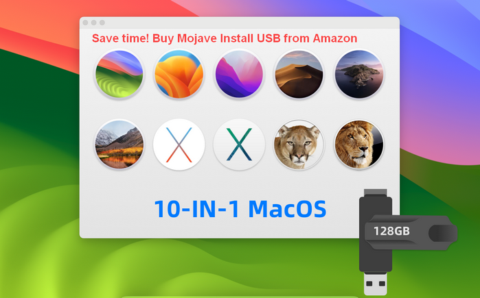 macOS Bootable USB from Amazon