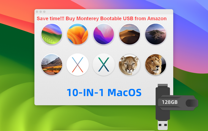 macOS Bootable USB from Amazon