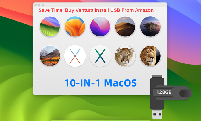 macOS Bootable USB from Amazon