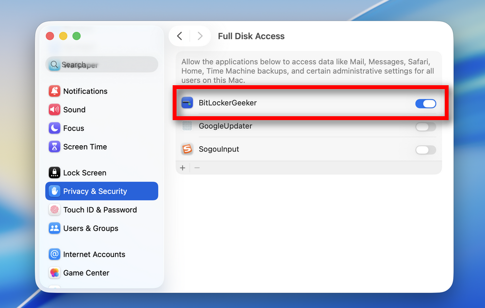 UUByte BitLocker Geeker