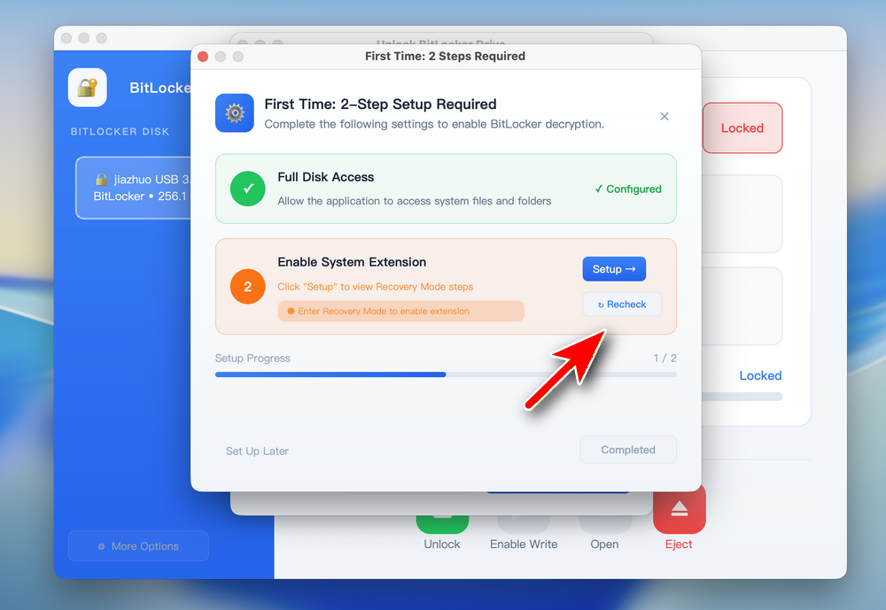 BitLocker Drive on Mac