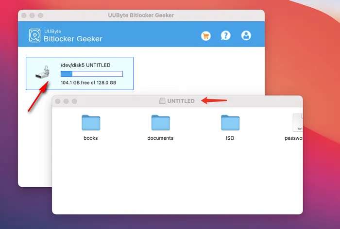 Access BitLocker Drive on Mac