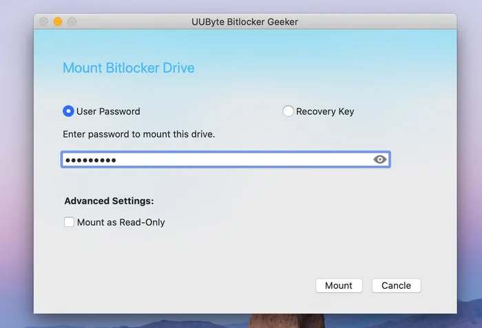 UUByte Bitlocker Reader for Mac