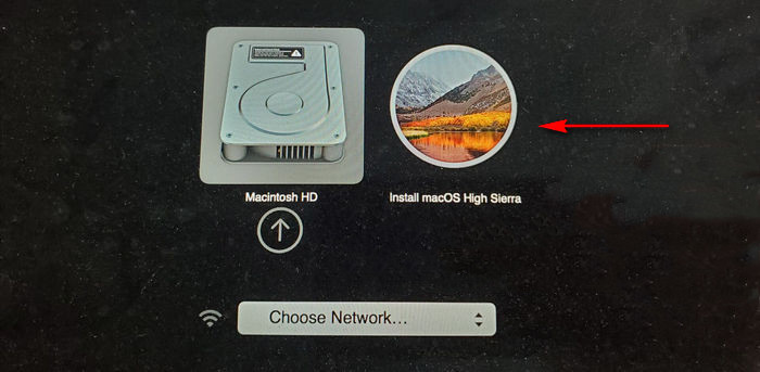 macOS High Sierra Bootable USB