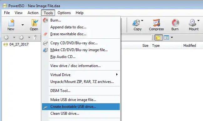 Create Bootable USB from DMG on Windows