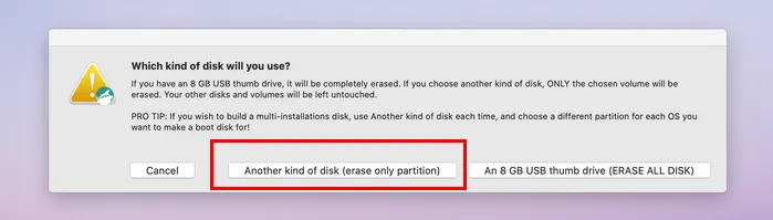 Create macOS High Sierra Bootable USB Diskmakerx