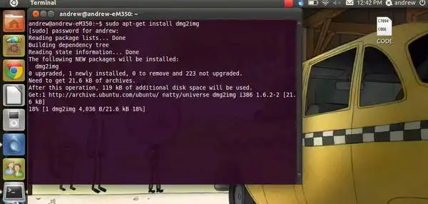 Convert DMG to ISO Linux