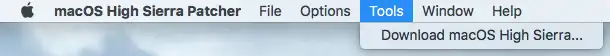 macOS High Serria Patcher