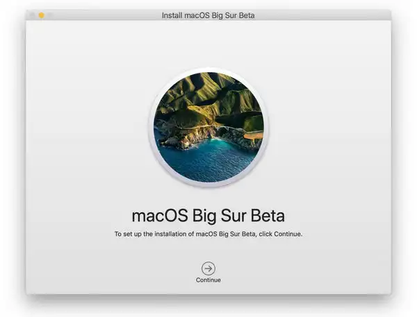 Install macOS Big Sur