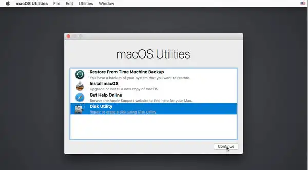 macOS Recovery Mode