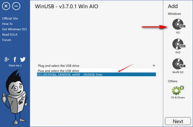 WinUSB Multiboot USB Creator