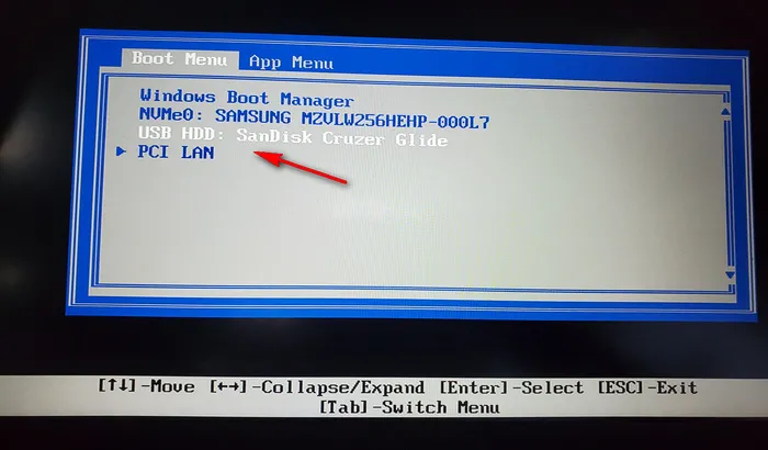 Boot PC from USB