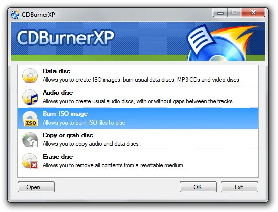 CDBurnerXP