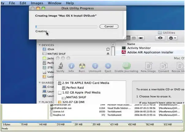 Make a Bootable ISO Image from DVD on Mac