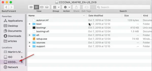 Mount ISO Image Disk Utility App Mac