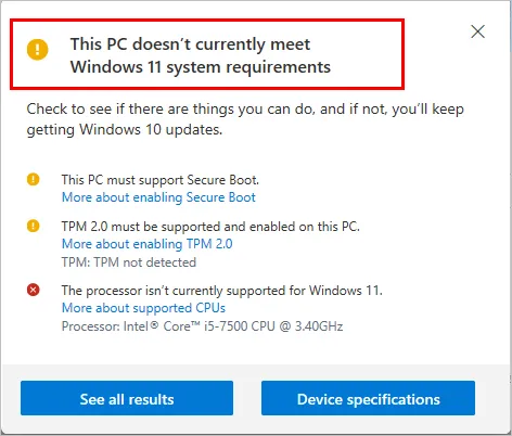 Bypass TPM and Secure Boot during Windows 11 Installation or Upgrade