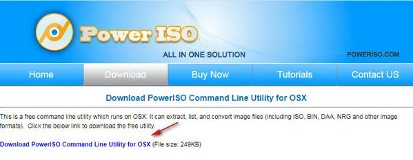 PowerISO for Mac Download