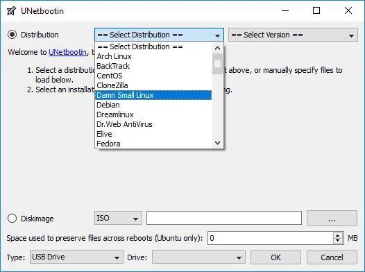 Creare USB avviabile Linux con Rufus o UNetbootin