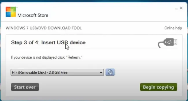 Windows 7 USB/DVD Download Tool