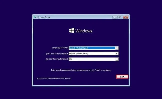 Windows 11 Install Wizard