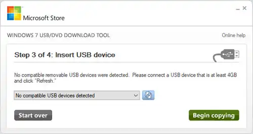 Windows USB Download Tool