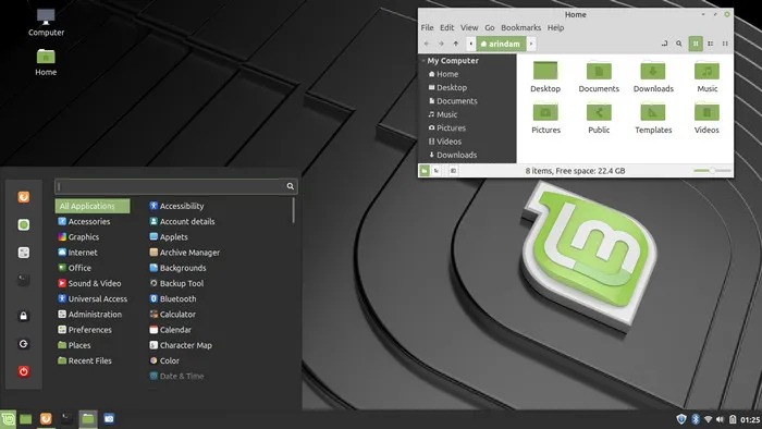 Linux Mint Desktop